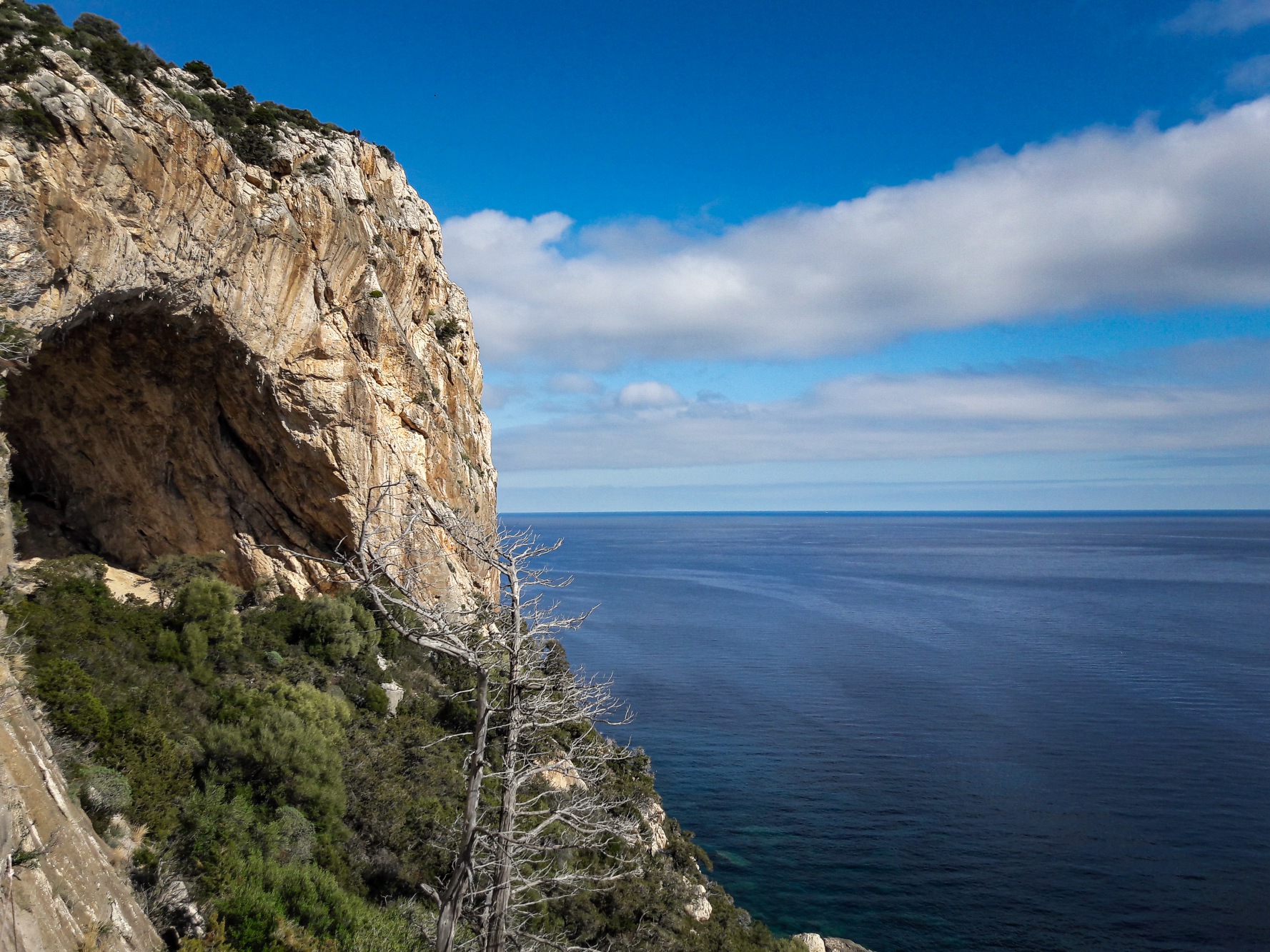Klettergebiet Millenium Cave auf Sardinien